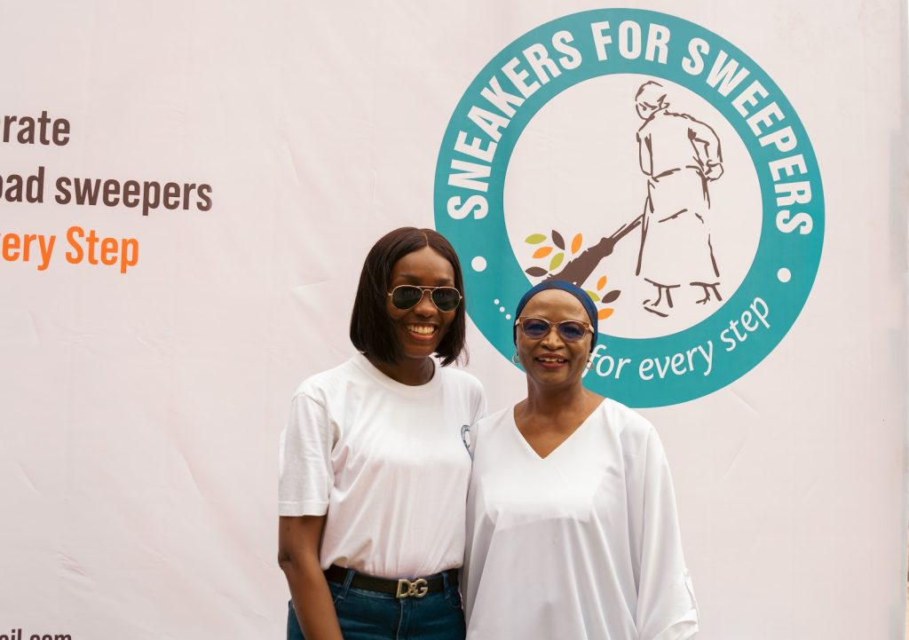 Sneakers for Sweepers outreach